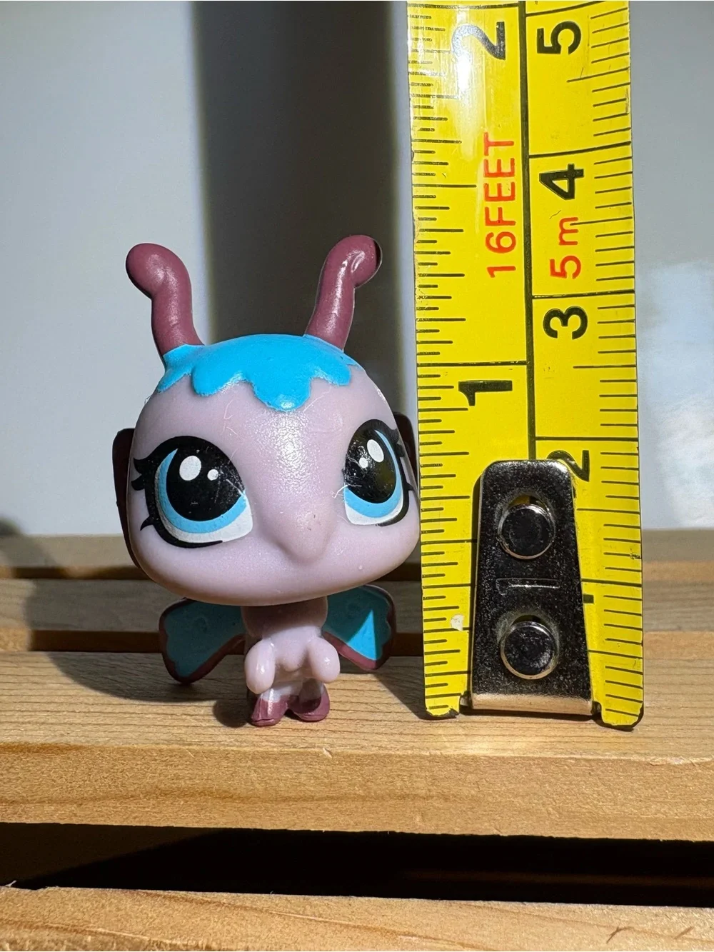 Mini LPS Littlest Pet Shop Peppiona Flutters Butterfly Figure #267